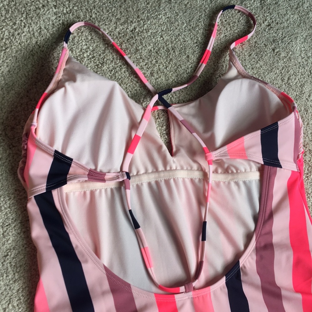 Striped One Piece - Picture 2 of 2